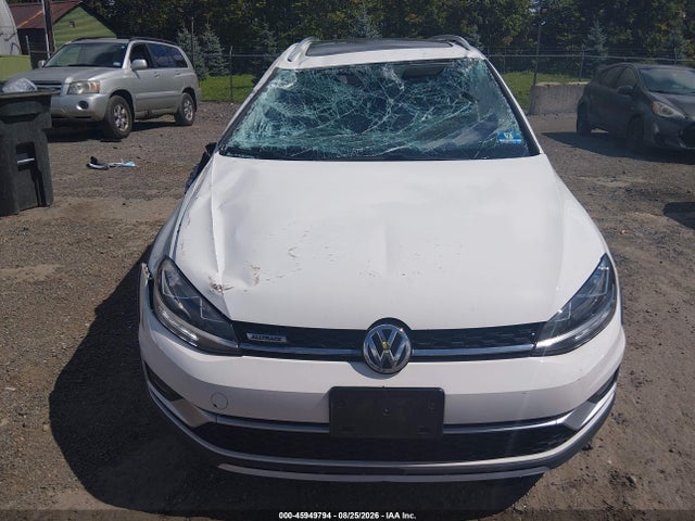 2019 Volkswagen Golf Alltrack Tsi S/tsi Se/tsi Sel მანქანა იყიდება აუქციონზე, vin: 3VWM17AUXKM519515, აუქციონის ნომერი: 45949794