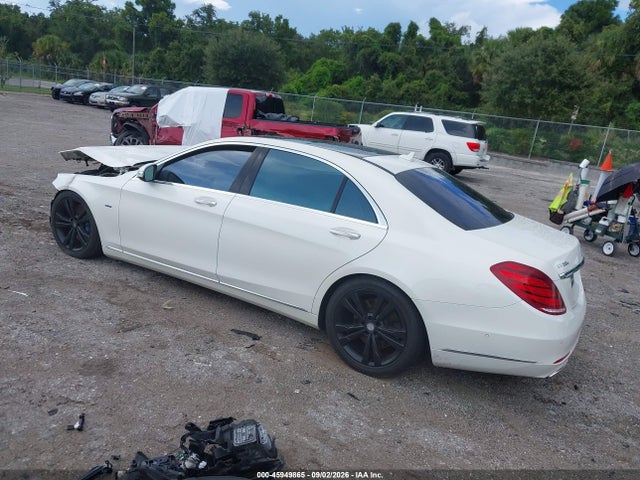 Продажа на аукционе авто 2017 Mercedes-benz S 550e Plug-in Hybrid, vin: WDDUG6DB2HA319309, номер лота: 45949865