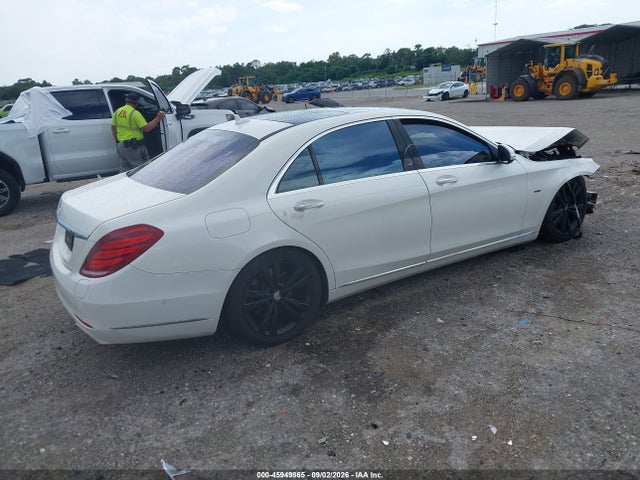Продажа на аукционе авто 2017 Mercedes-benz S 550e Plug-in Hybrid, vin: WDDUG6DB2HA319309, номер лота: 45949865