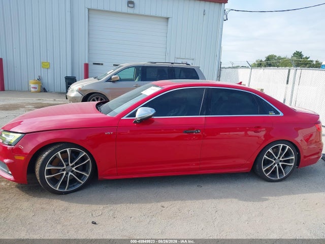 Продаж на аукціоні авто 2018 Audi S4 3.0t Premium Plus, vin: WAUC4AF41JA003354, номер лоту: 45949923