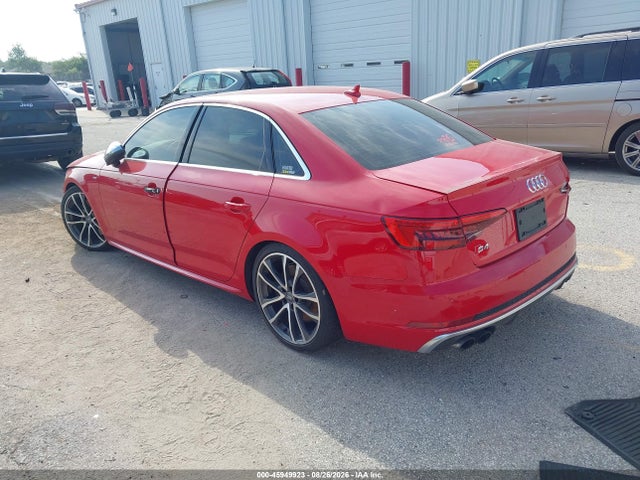 Продаж на аукціоні авто 2018 Audi S4 3.0t Premium Plus, vin: WAUC4AF41JA003354, номер лоту: 45949923