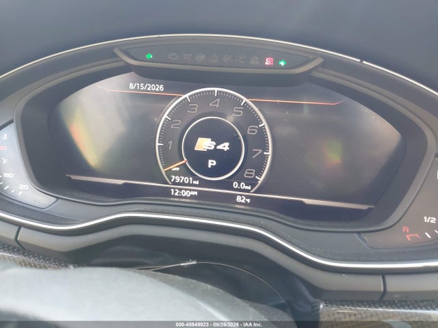Продаж на аукціоні авто 2018 Audi S4 3.0t Premium Plus, vin: WAUC4AF41JA003354, номер лоту: 45949923