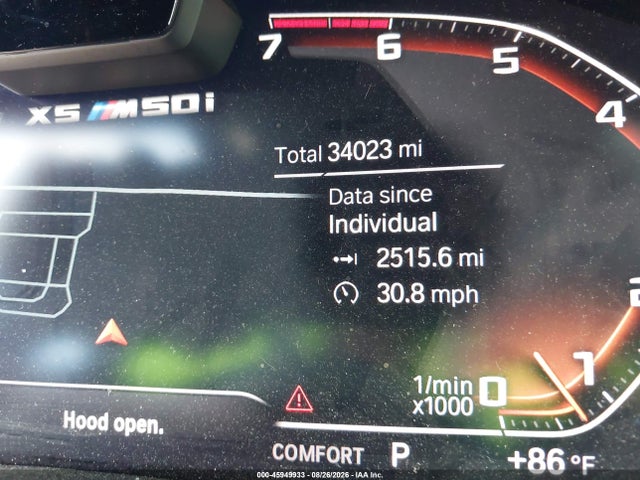2021 Bmw X5 M50i მანქანა იყიდება აუქციონზე, vin: 5UXJU4C08M9G29116, აუქციონის ნომერი: 45949933