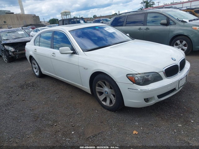 2008 Bmw 750li მანქანა იყიდება აუქციონზე, vin: WBAHN83548DT81945, აუქციონის ნომერი: 45949959