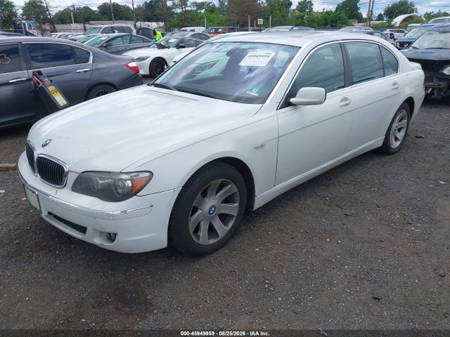 2008 Bmw 750li მანქანა იყიდება აუქციონზე, vin: WBAHN83548DT81945, აუქციონის ნომერი: 45949959