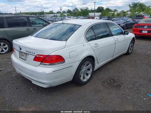 2008 Bmw 750li მანქანა იყიდება აუქციონზე, vin: WBAHN83548DT81945, აუქციონის ნომერი: 45949959