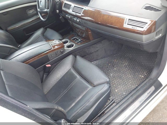 2008 Bmw 750li მანქანა იყიდება აუქციონზე, vin: WBAHN83548DT81945, აუქციონის ნომერი: 45949959