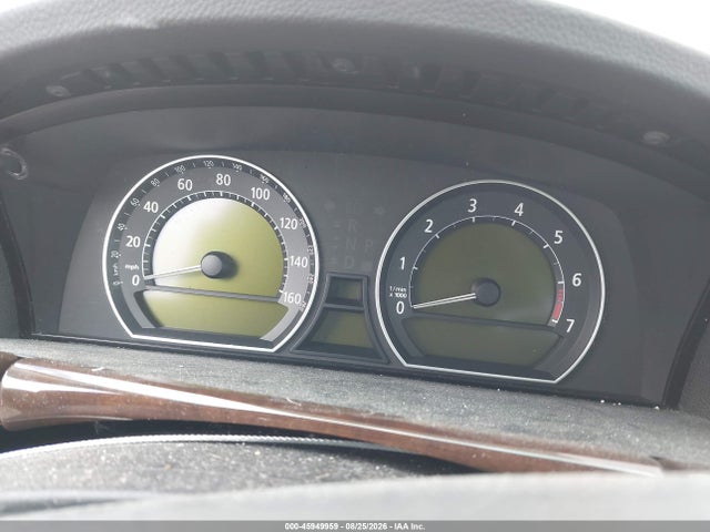 2008 Bmw 750li მანქანა იყიდება აუქციონზე, vin: WBAHN83548DT81945, აუქციონის ნომერი: 45949959