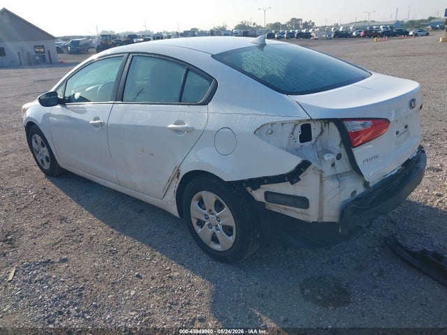 2016 Kia Forte Lx მანქანა იყიდება აუქციონზე, vin: KNAFK4A62G5517339, აუქციონის ნომერი: 45949960