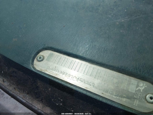 45949981 :رقم المزاد ، 1N6ED27T33C450263 vin ، 2003 Nissan Frontier Xe-v6 مزاد بيع