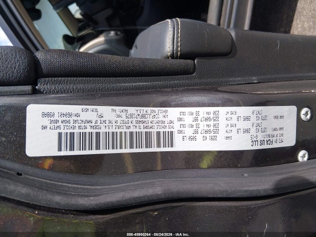 45950264 :رقم المزاد ، 1C4PJLCB8FW712675 vin ، 2015 Jeep Cherokee Latitude مزاد بيع