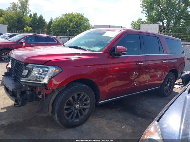 2019 Ford Expedition Max Limited მანქანა იყიდება აუქციონზე, vin: 1FMJK2AT4KEA62019, აუქციონის ნომერი: 45950320