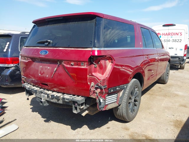 2019 Ford Expedition Max Limited მანქანა იყიდება აუქციონზე, vin: 1FMJK2AT4KEA62019, აუქციონის ნომერი: 45950320