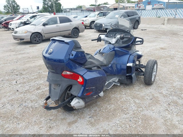 Aukcja sprzedaży 2010 Can-am Spyder Roadster Rt, vin: 2BXJBKC13AV001141, numer aukcji: 45950350