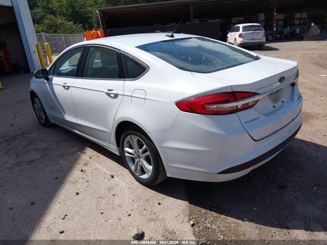2018 Ford Fusion Hybrid S მანქანა იყიდება აუქციონზე, vin: 3FA6P0UU1JR122523, აუქციონის ნომერი: 45950400