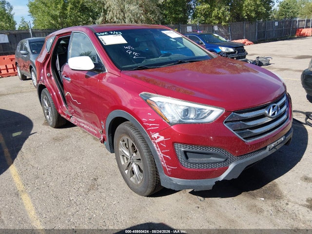 45950424 :رقم المزاد ، 5XYZTDLB4FG246930 vin ، 2015 Hyundai Santa Fe Sport 2.4l مزاد بيع