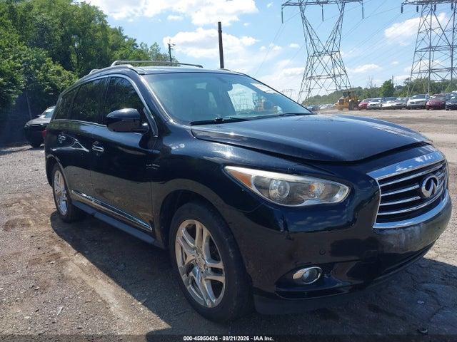 2013 Infiniti Jx35 მანქანა იყიდება აუქციონზე, vin: 5N1AL0MM7DC351268, აუქციონის ნომერი: 45950426