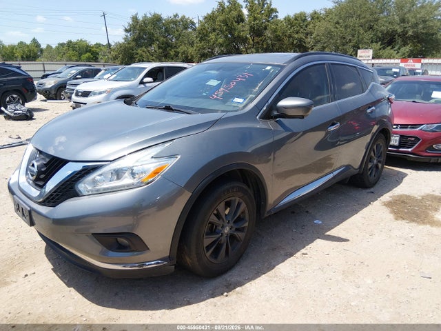 45950431 :رقم المزاد ، 5N1AZ2MG6HN198025 vin ، 2017 Nissan Murano Sv مزاد بيع