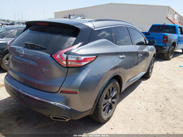 45950431 :رقم المزاد ، 5N1AZ2MG6HN198025 vin ، 2017 Nissan Murano Sv مزاد بيع