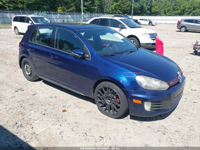 2012 Volkswagen Gti 4-door მანქანა იყიდება აუქციონზე, vin: WVWHD7AJ5CW276554, აუქციონის ნომერი: 45950436