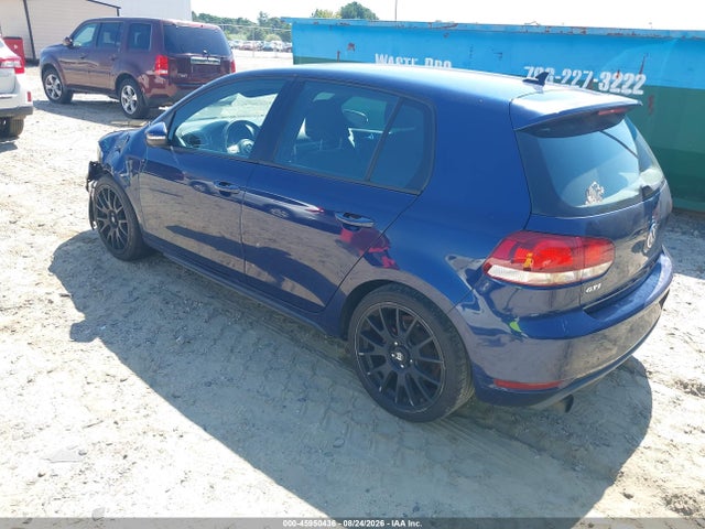 2012 Volkswagen Gti 4-door მანქანა იყიდება აუქციონზე, vin: WVWHD7AJ5CW276554, აუქციონის ნომერი: 45950436
