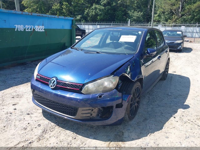 2012 Volkswagen Gti 4-door მანქანა იყიდება აუქციონზე, vin: WVWHD7AJ5CW276554, აუქციონის ნომერი: 45950436