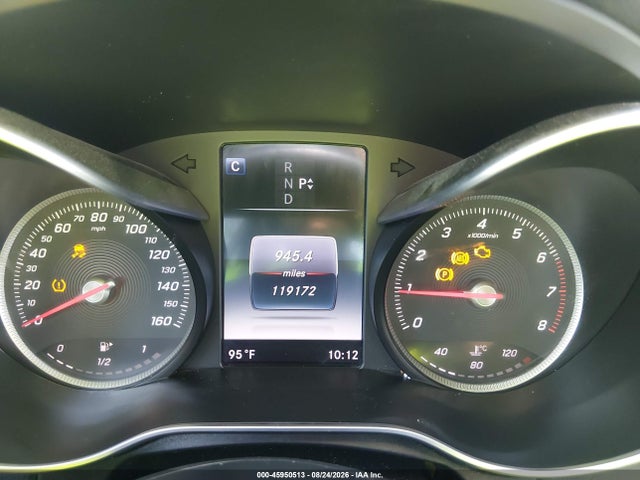 45950513 :رقم المزاد ، 55SWF4JB1HU200347 vin ، 2017 Mercedes-benz C 300 مزاد بيع
