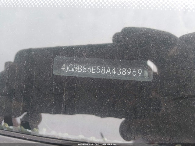 Aukcja sprzedaży 2008 Mercedes-benz Ml 350 4matic, vin: 4JGBB86E58A438969, numer aukcji: 45950538