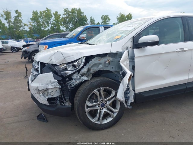 45950545 :رقم المزاد ، 2FMPK4K89HBB51637 vin ، 2017 Ford Edge Titanium مزاد بيع