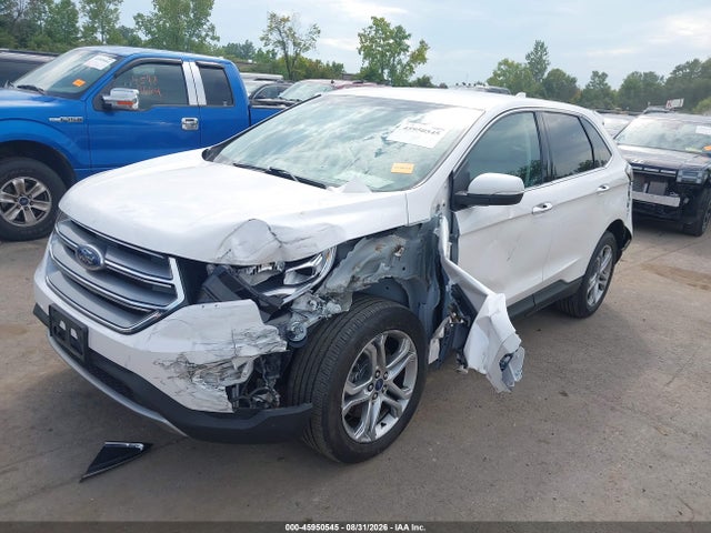 45950545 :رقم المزاد ، 2FMPK4K89HBB51637 vin ، 2017 Ford Edge Titanium مزاد بيع