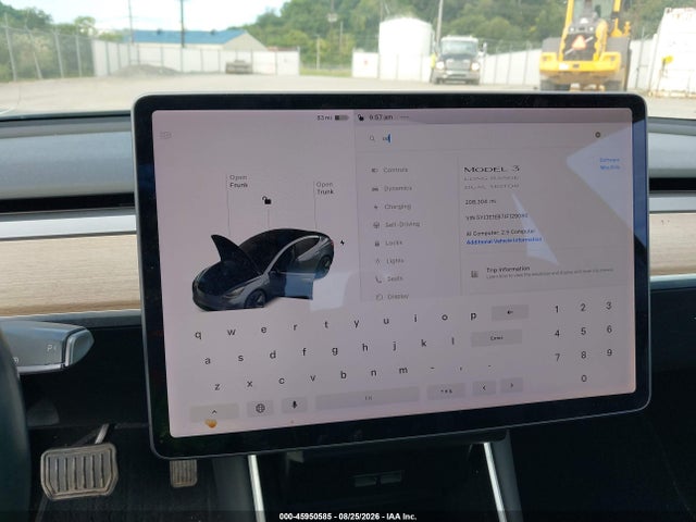45950585 :رقم المزاد ، 5YJ3E1EB7JF129080 vin ، 2018 Tesla Model 3 Long Range/performance مزاد بيع