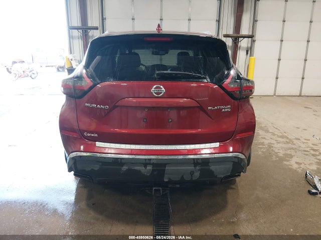 Продаж на аукціоні авто 2020 Nissan Murano Platinum Intelligent Awd, vin: 5N1AZ2DS0LN104945, номер лоту: 45950626