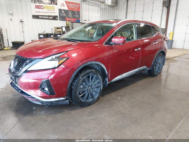 Продаж на аукціоні авто 2020 Nissan Murano Platinum Intelligent Awd, vin: 5N1AZ2DS0LN104945, номер лоту: 45950626