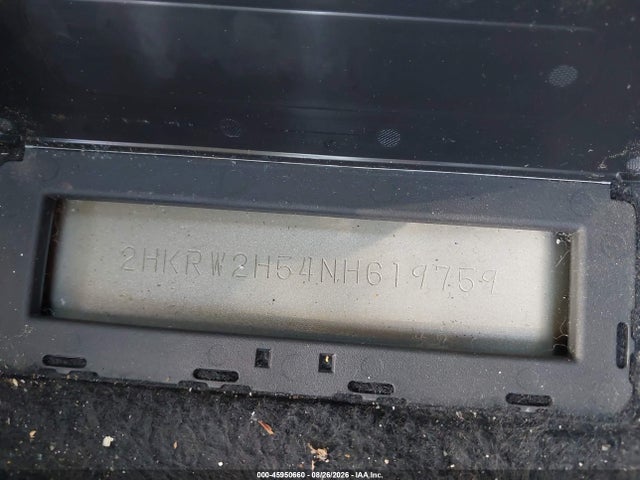 45950660 :رقم المزاد ، 2HKRW2H54NH619759 vin ، 2022 Honda Cr-v Awd Ex مزاد بيع