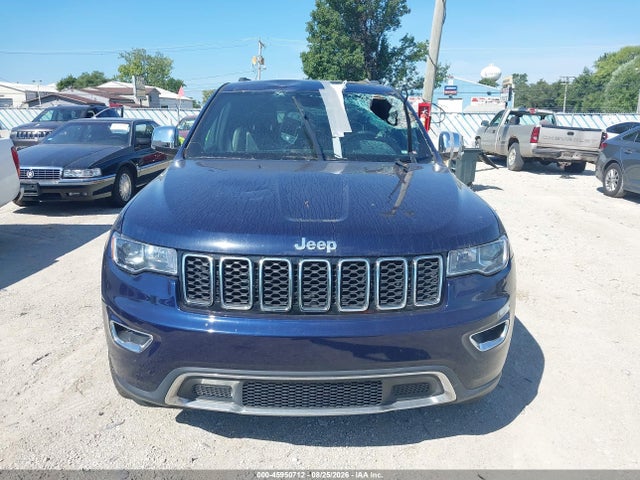 2017 Jeep Grand Cherokee Limited მანქანა იყიდება აუქციონზე, vin: 1C4RJFBG5HC713200, აუქციონის ნომერი: 45950712