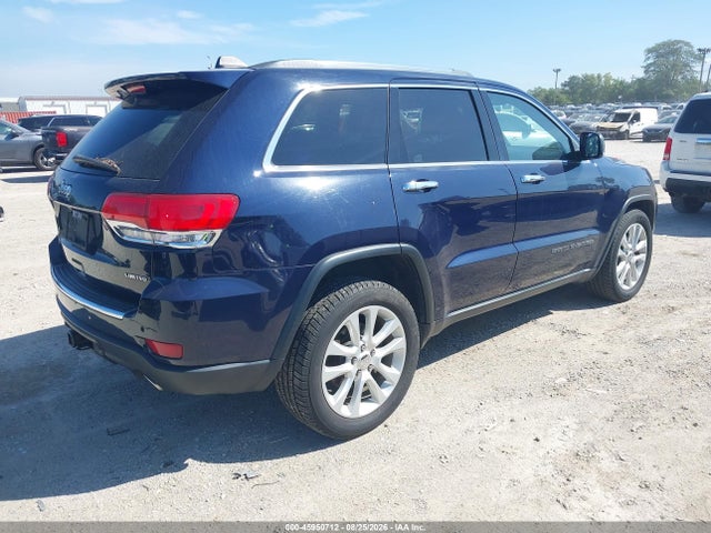 2017 Jeep Grand Cherokee Limited მანქანა იყიდება აუქციონზე, vin: 1C4RJFBG5HC713200, აუქციონის ნომერი: 45950712