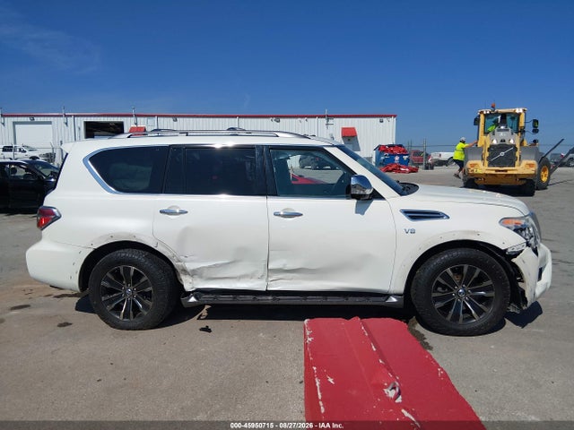 2017 Nissan Armada Platinum მანქანა იყიდება აუქციონზე, vin: JN8AY2NC9H9508524, აუქციონის ნომერი: 45950715