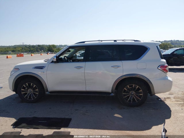 2017 Nissan Armada Platinum მანქანა იყიდება აუქციონზე, vin: JN8AY2NC9H9508524, აუქციონის ნომერი: 45950715
