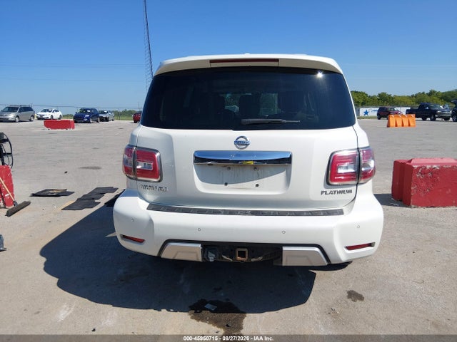 2017 Nissan Armada Platinum მანქანა იყიდება აუქციონზე, vin: JN8AY2NC9H9508524, აუქციონის ნომერი: 45950715