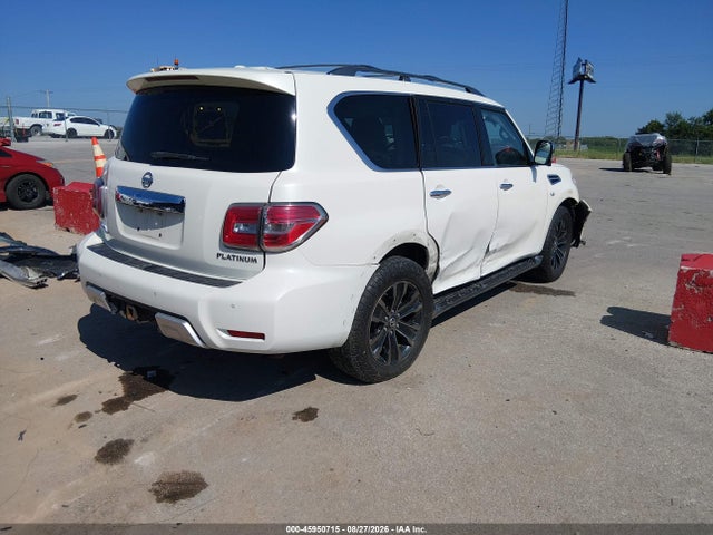 2017 Nissan Armada Platinum მანქანა იყიდება აუქციონზე, vin: JN8AY2NC9H9508524, აუქციონის ნომერი: 45950715