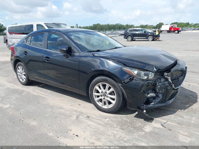 45950781 :رقم المزاد ، JM1BM1U77G1311892 vin ، 2016 Mazda Mazda3 I Sport مزاد بيع