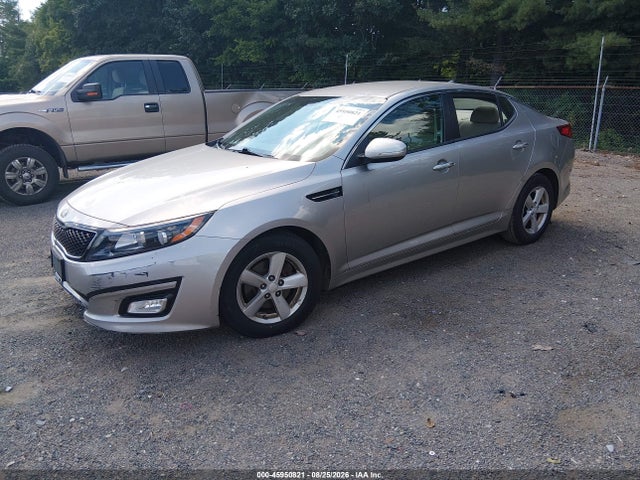 2014 Kia Optima Lx მანქანა იყიდება აუქციონზე, vin: 5XXGM4A71EG266199, აუქციონის ნომერი: 45950821