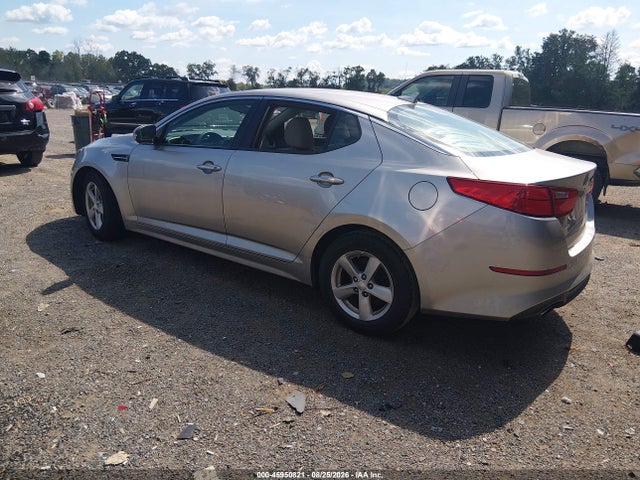 2014 Kia Optima Lx მანქანა იყიდება აუქციონზე, vin: 5XXGM4A71EG266199, აუქციონის ნომერი: 45950821