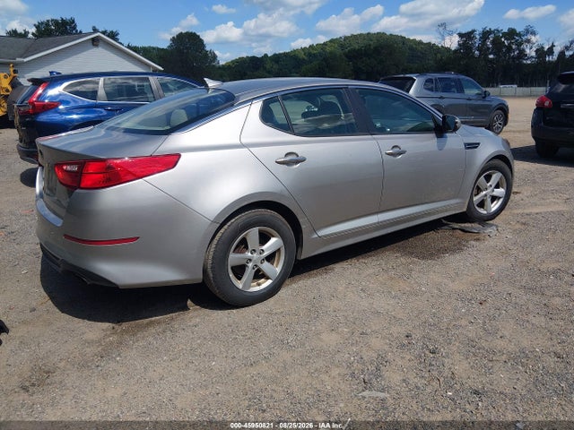 2014 Kia Optima Lx მანქანა იყიდება აუქციონზე, vin: 5XXGM4A71EG266199, აუქციონის ნომერი: 45950821