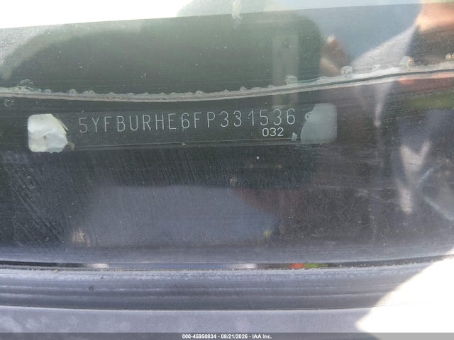 Toyota Corolla S Plus 2015 5YFBURHE6FP331536 Image 9