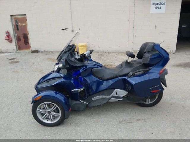 2010 Can-am Spyder Roadster Rt მანქანა იყიდება აუქციონზე, vin: 2BXJBKC15AV001304, აუქციონის ნომერი: 45950866