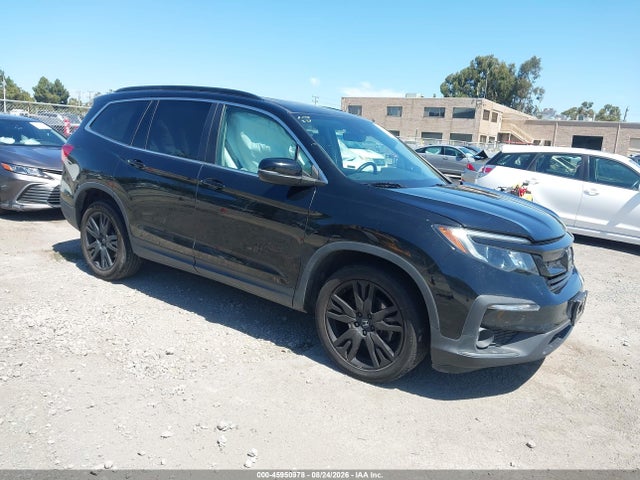 Продажа на аукционе авто 2022 Honda Pilot Awd Special Edition, vin: 5FNYF6H22NB007342, номер лота: 45950978
