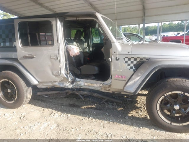 Продажа на аукционе авто 2018 Jeep Wrangler Unlimited Sahara 4x4, vin: 1C4HJXEG2JW125434, номер лота: 45951009