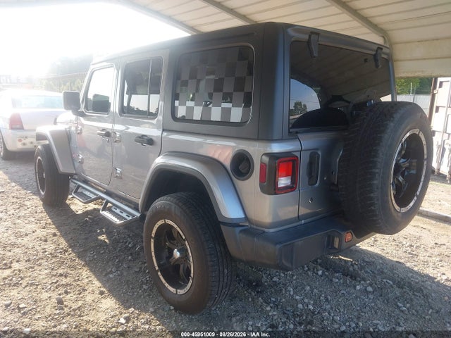 Продажа на аукционе авто 2018 Jeep Wrangler Unlimited Sahara 4x4, vin: 1C4HJXEG2JW125434, номер лота: 45951009