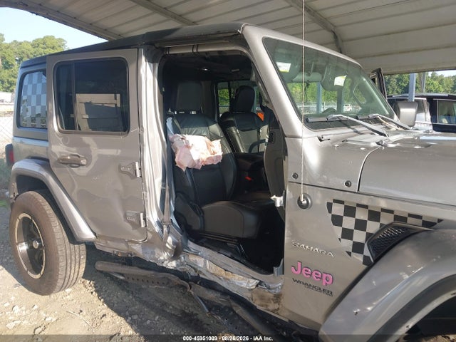 Продажа на аукционе авто 2018 Jeep Wrangler Unlimited Sahara 4x4, vin: 1C4HJXEG2JW125434, номер лота: 45951009